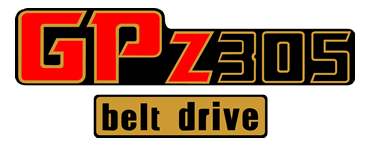 Kawasaki GPZ 305 Belt Drive Decal 1987 Model