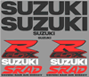 Suzuki GSXR 600 1999 Model Decal Set