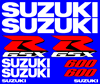Suzuki 600 GSXR 2002 Decal Set