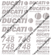 748 Ducati desmoquattro  24 Decal Set