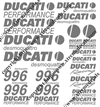 996 Ducati desmoquattro 24 Decal Set