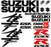 Suzuki Hayabusa 1300  16 Decal Set