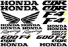 Honda F4i  Full 20 Decal Set