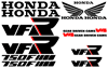 Honda VFR 750F Decal Set