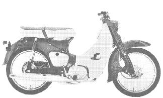 1962-70 Honda CA100