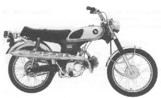 1969 Honda
CL70 Scrambler 70