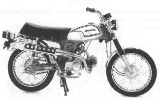 1972-73 Honda
CL70K3 Scrambler 70