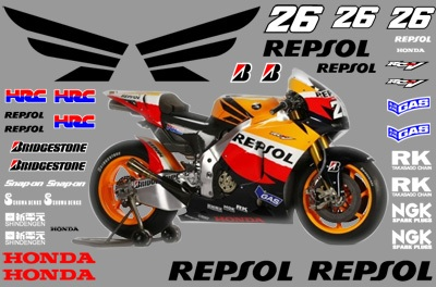 2010 Repsol Honda Dani Pedrosa 