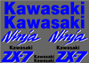 Kawasaki ZX-7 1990 Decal Set