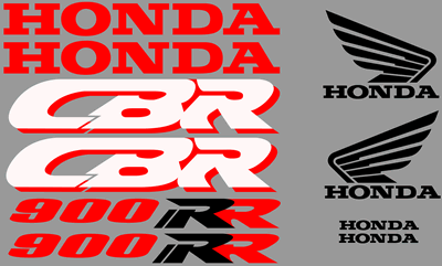 Honda Fireblade 1994 Model Full Decal Set