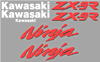 Kawasaki ZX-9R 1997 Style Decal Set