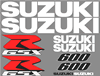 Suzuki GSXR 600 2000 Model Decal Set