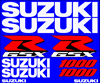 Suzuki 1000 GSXR Full Decal Set 2002 Model 
