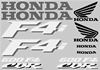 Honda F4i Decal Set 2002 Model