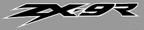 Single ZX9R decal 2003 Model