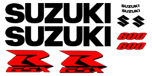 Suzuki GSXR 600 2005 Decal set