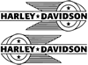 Harley Davidson Older Style Decals