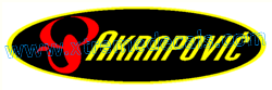 AKRAPOVIC 3 Color decal