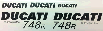 Ducati 748R Decal  Set