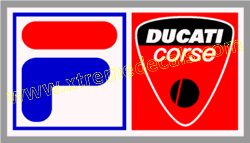 FILA - DUCATI coarse decal