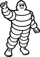 Michelin Man Graphic Decal