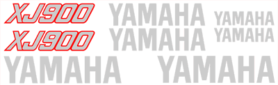 Yamaha XJ 900 Full Decal Set