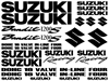 Suzuki Bandit 1200S Full 24 Decal Set