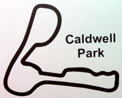 Caldwell Park Circuit Map Decal