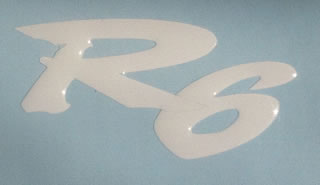 Yamaha R6 Domed decal