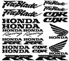 Honda CBR Fireblade - 22 Decal Set