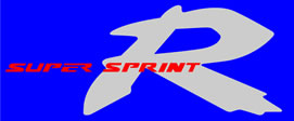 Honda R Supersprint decal for the NSR 1998 Model Left