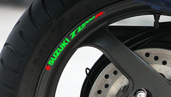 Suzuki TL1000R Rim Decal set