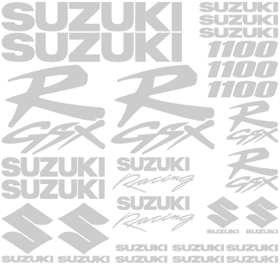Suzuki 1100 GSXR Full 26 Decal Set
