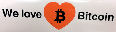 We love Bitcoin